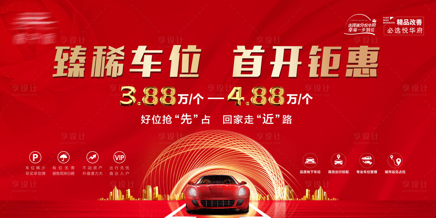 源文件下载【车位展板】编号：42130012459974427