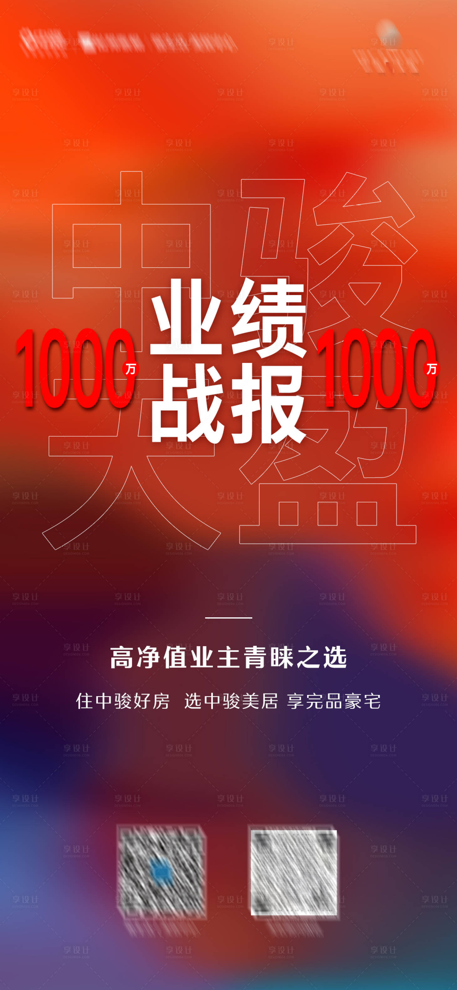 源文件下载【享设计】搜索编号：80510012006643372【地产业绩战报】