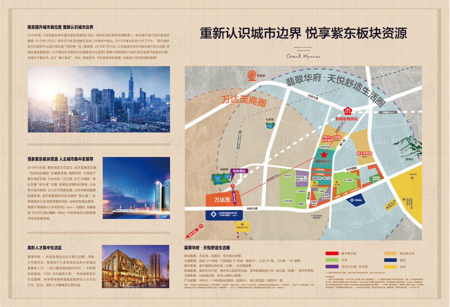 源文件下载【地段价值板块广告展板】编号：35710012336129584