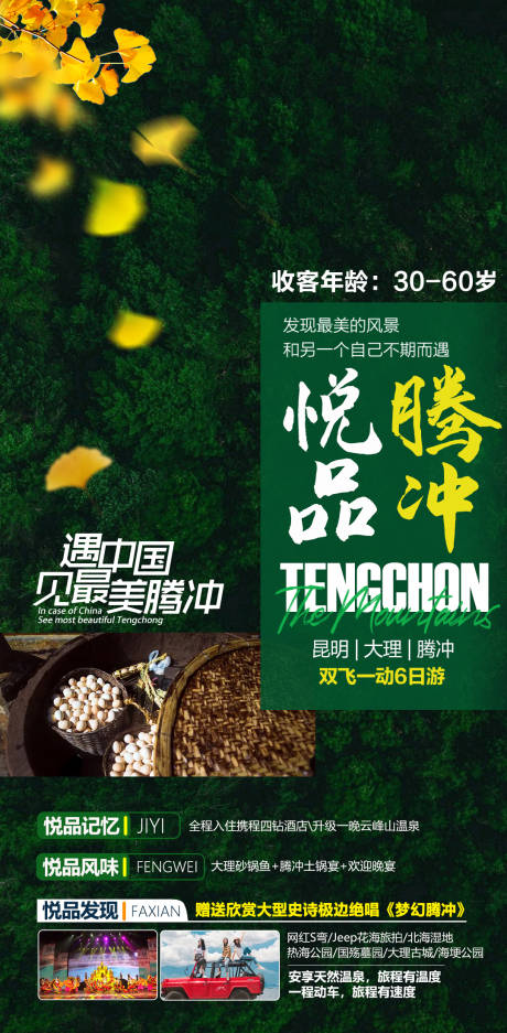 源文件下载【享设计】搜索编号：64240012199686514【悦品腾冲海报】