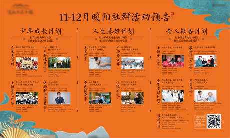 源文件下载【社群课程活动背景板】编号：30640012230188814