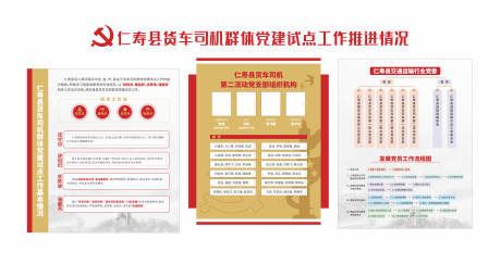 源文件下載【黨建文化墻背景板】編號：72290012303773625