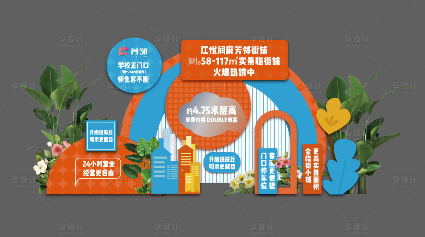 源文件下載【享設計】搜索編號：54310012433751411【地產拍照插畫美陳】
