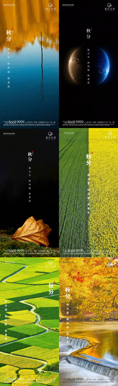 源文件下载【秋分系列海报 】编号：85500012176525511
