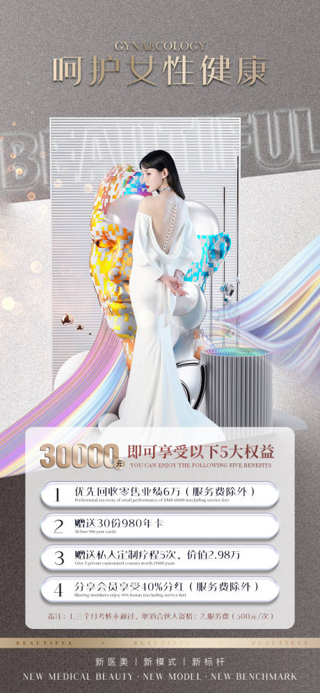源文件下载【医美促销海报】编号：79620012307956600