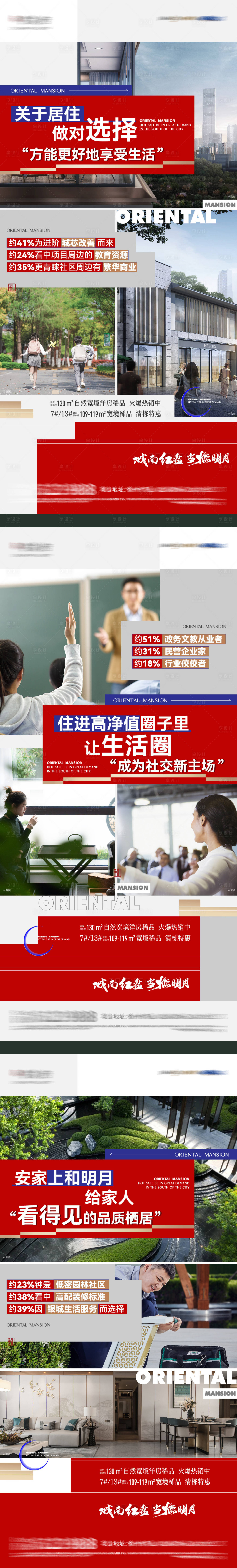 源文件下載【享設計】搜索編號：52400012183943997【洋房價值點系列】