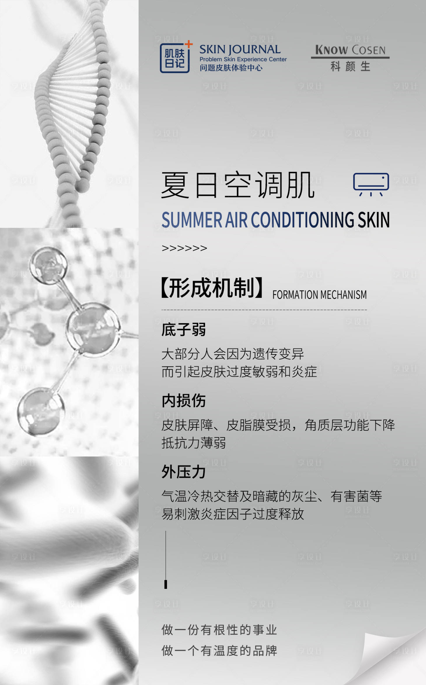 源文件下载【护肤知识科普简约海报】编号：73910012036344856