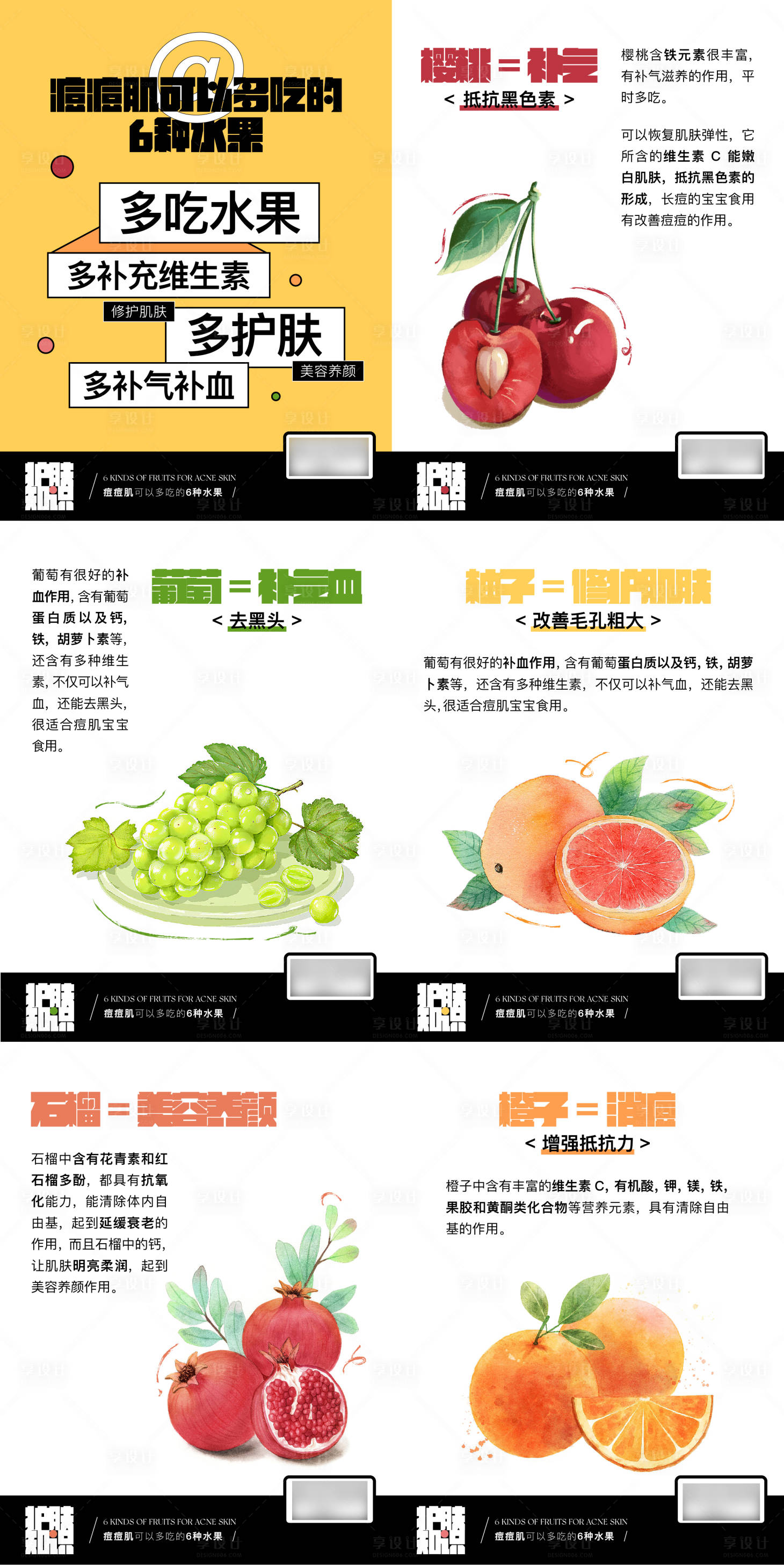 源文件下載【護膚科普知識系列海報】編號：57650012260073486