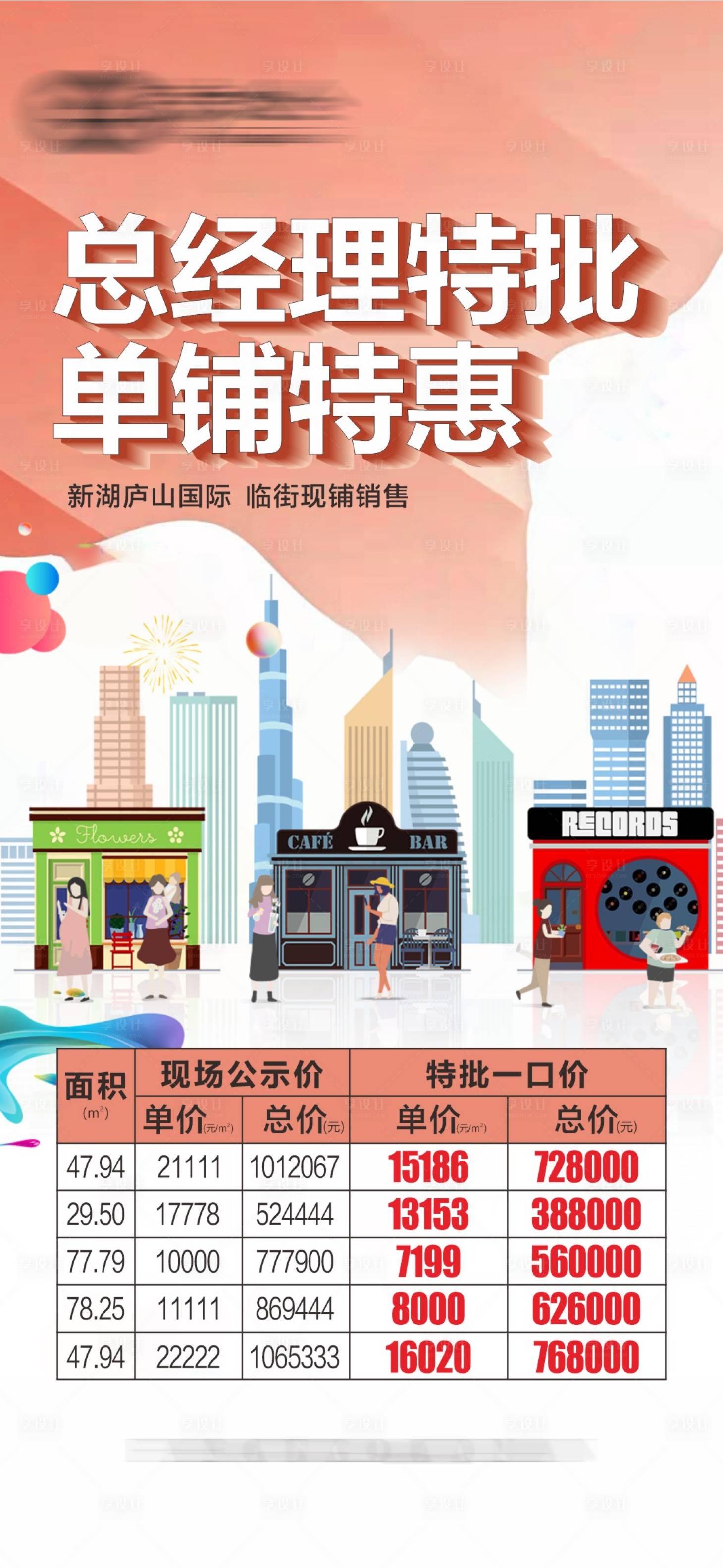源文件下載【享設計】搜索編號：50190012289582131【特價商鋪海報】