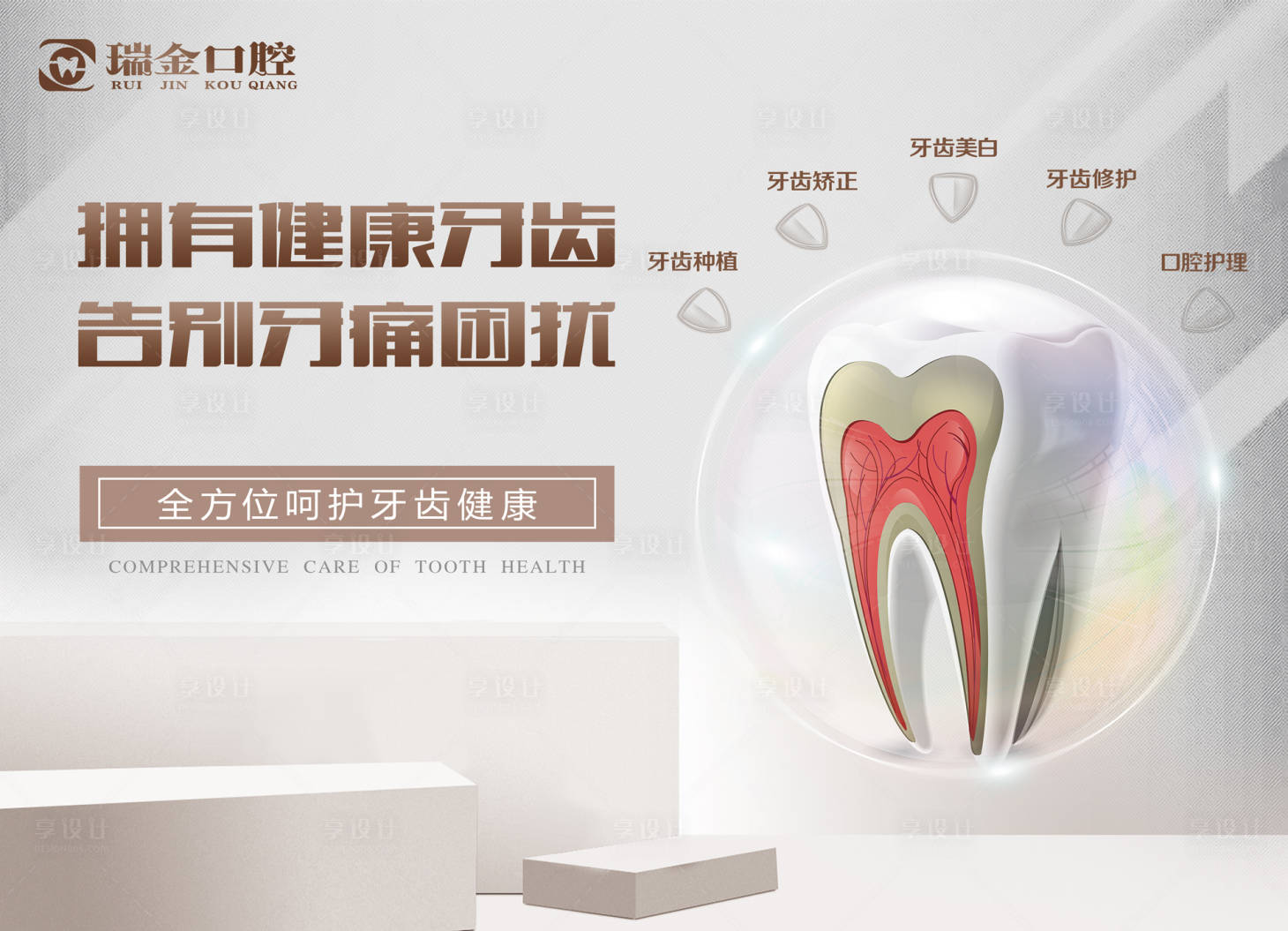 源文件下载【口腔展板】编号：98810012160585097