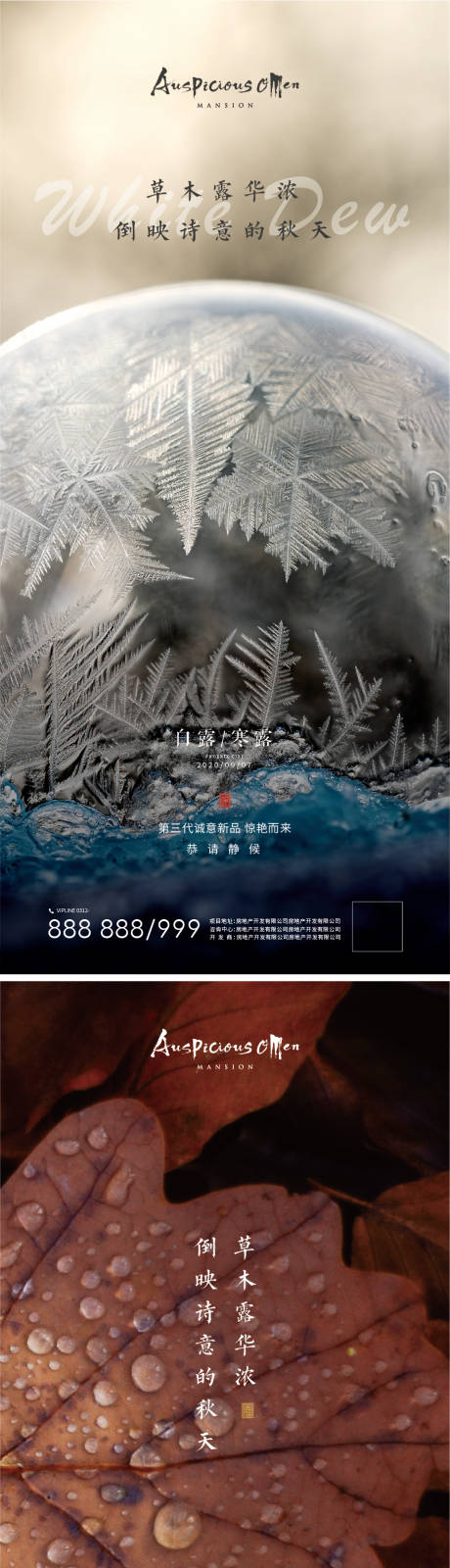 源文件下载【白露节气海报】编号：32900012012479267