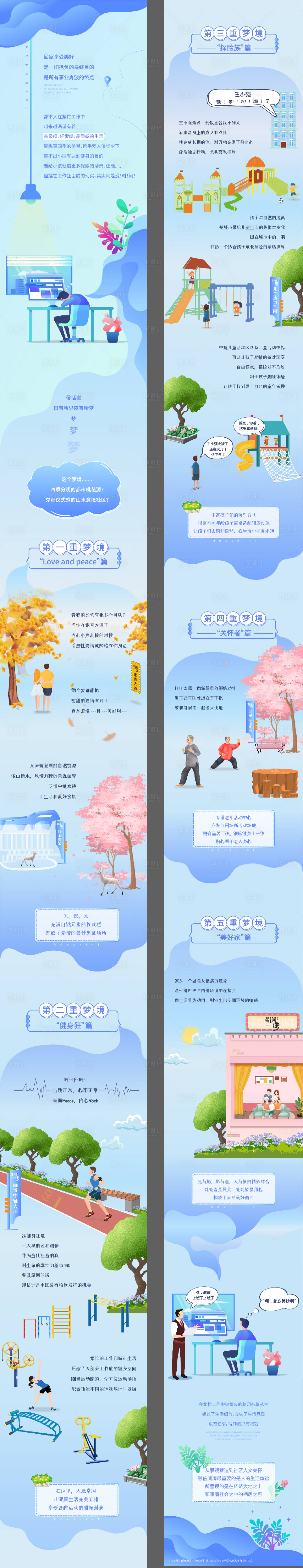 源文件下载【享设计】搜索编号：66490012347545425【地产价值点长图】