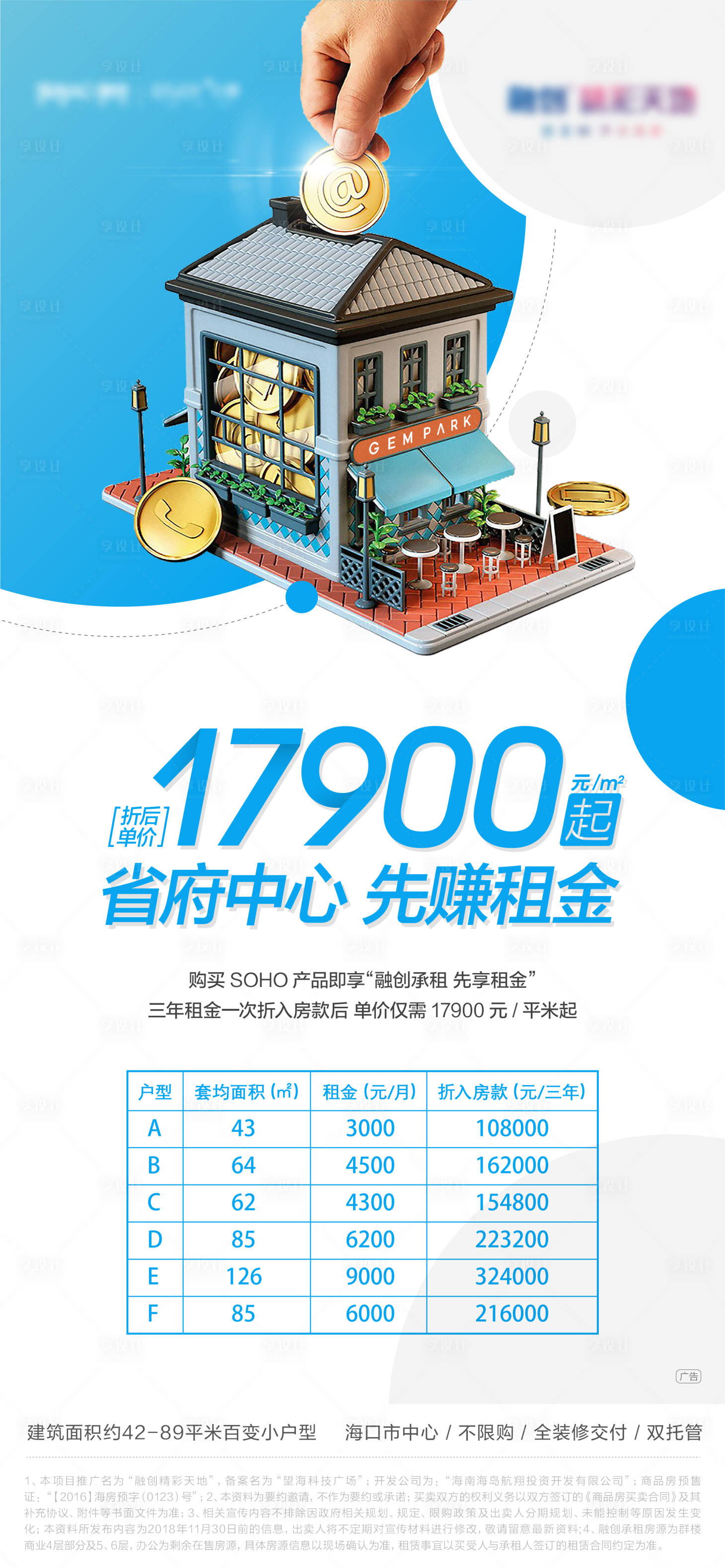 源文件下载【享设计】搜索编号：29570012120797294【商铺投资】