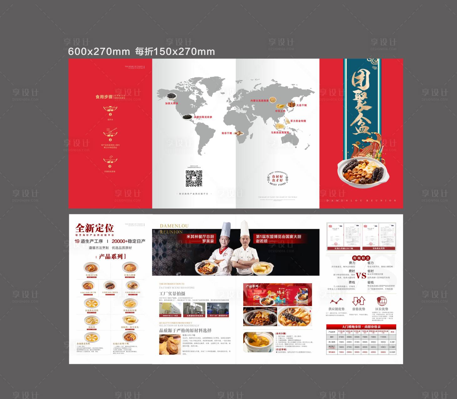 源文件下载【享设计】搜索编号：35360012041506752【菜单折页】