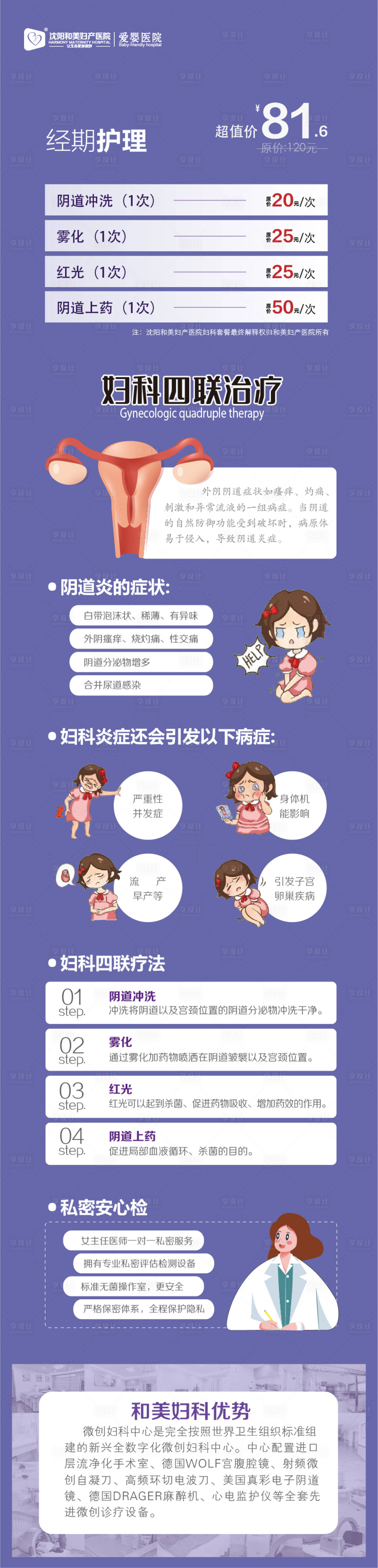 源文件下载【享设计】搜索编号：79000012253987404【经期女性私处护理海报】
