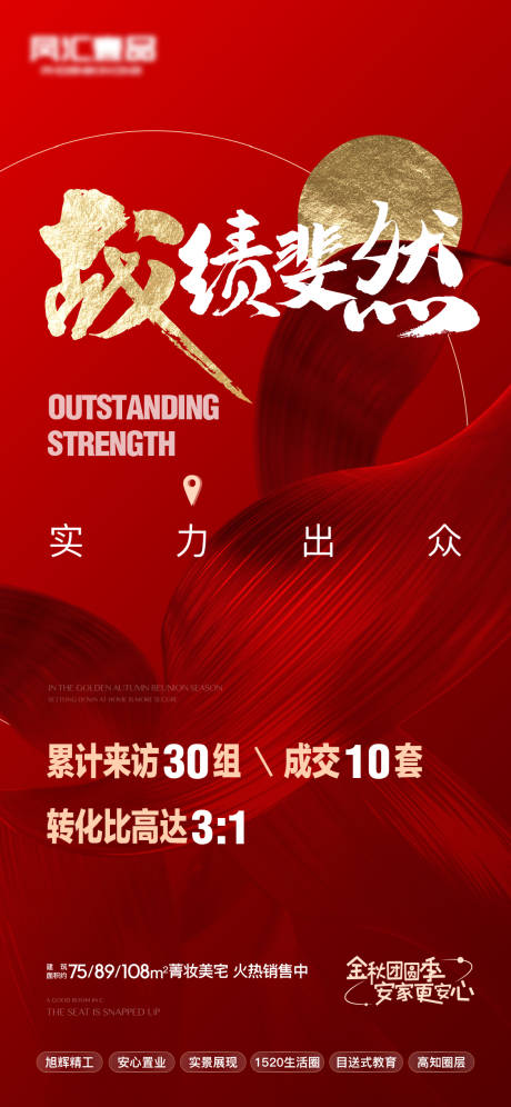 源文件下載【享設(shè)計(jì)】搜索編號(hào)：45010012177851814【地產(chǎn)熱銷(xiāo)紅金海報(bào)】
