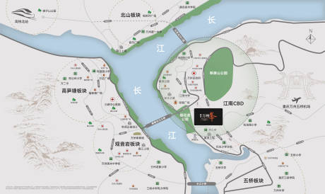 源文件下载【地产区位图海报】编号：83600013024271015