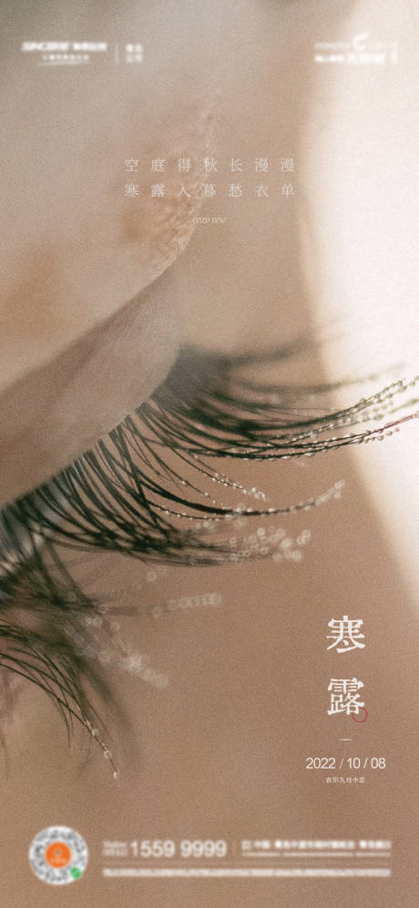 源文件下载【享设计】搜索编号：54790012549073597【寒露节气海报】