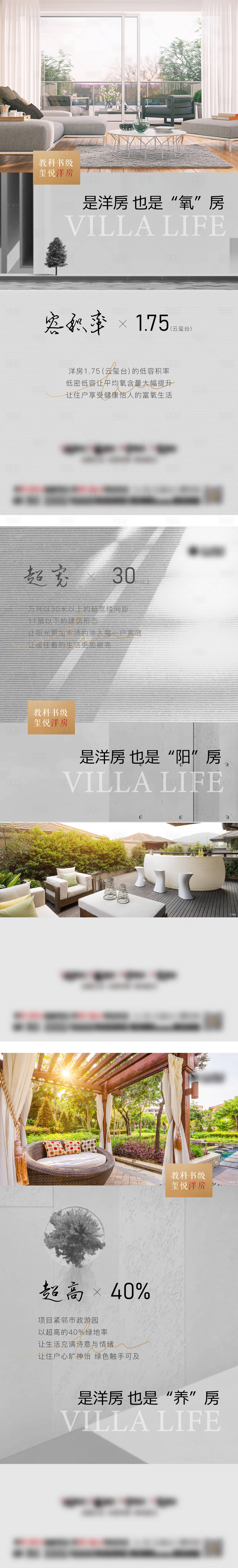 源文件下载【享设计】搜索编号：67780012612518084【洋房价值点微信稿】