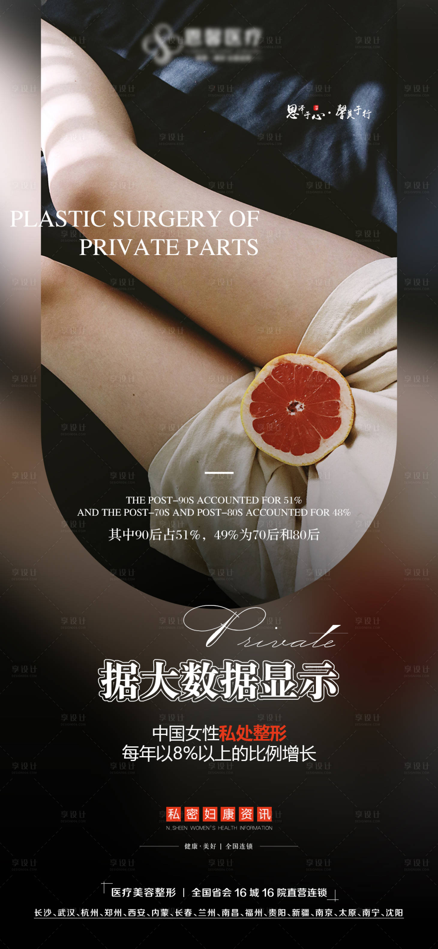 源文件下載【享設(shè)計(jì)】搜索編號(hào)：33020012673223231【女性私處整形移動(dòng)端海報(bào)】