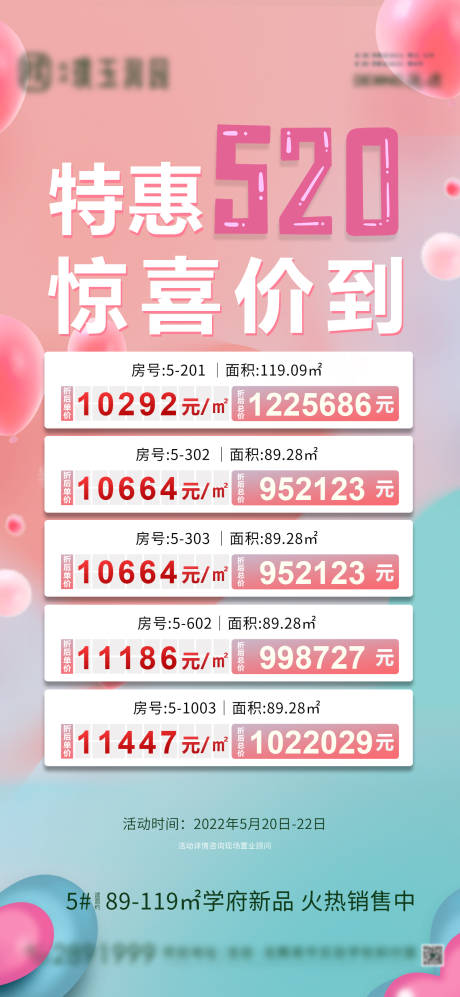 源文件下载【520特价房海报】编号：18100012562598522