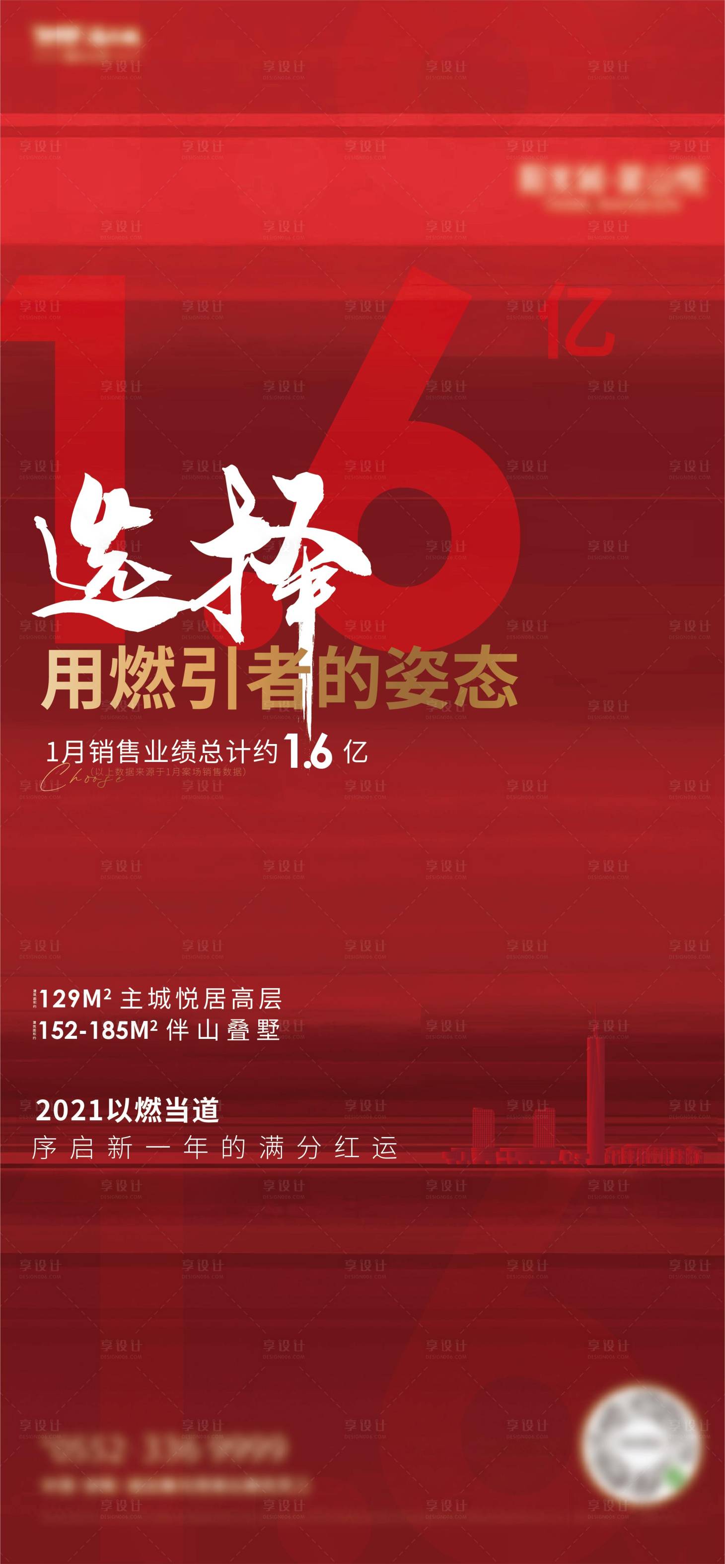 源文件下載【享設(shè)計(jì)】搜索編號(hào)：97700012977012557【地產(chǎn)熱銷紅色海報(bào)】
