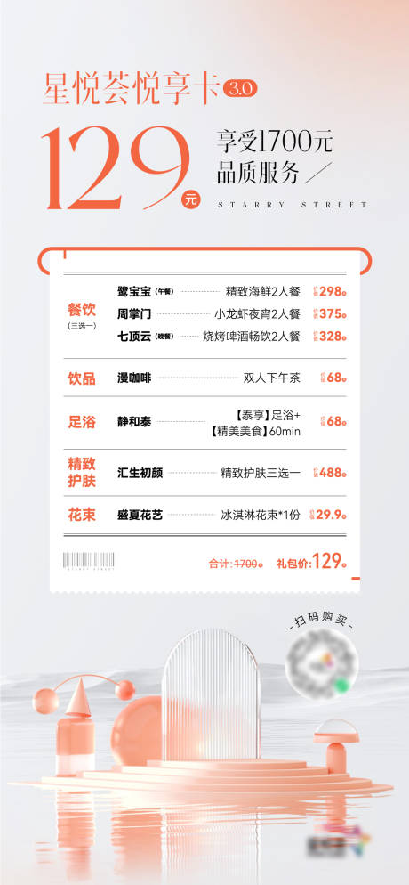 源文件下载【医美悦享卡礼包海报】编号：51570012719727991
