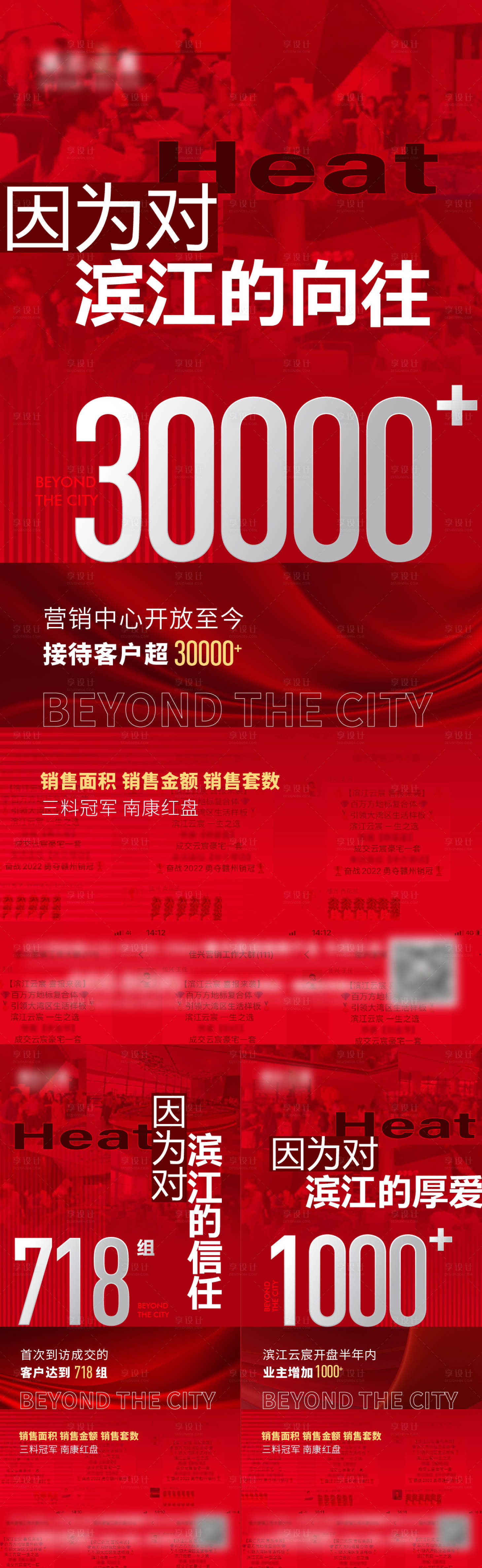 源文件下載【享設計】搜索編號：42030012749759295【地產熱銷成交數據喜報截圖】