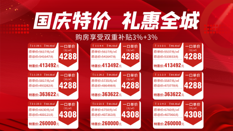 源文件下载【地产国庆特价房活动背景板】编号：92200012511521559