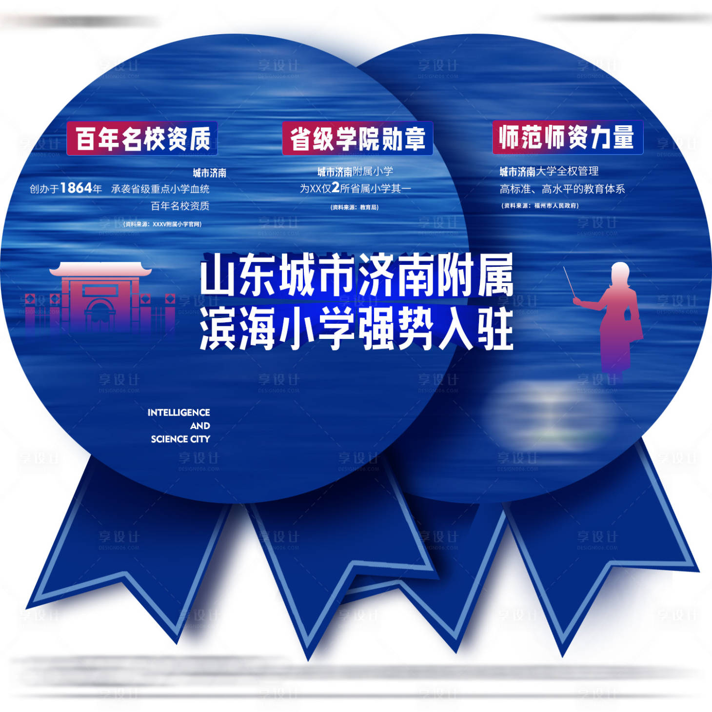 源文件下载【享设计】搜索编号：71620012663892446【地产勋章创意九宫格】