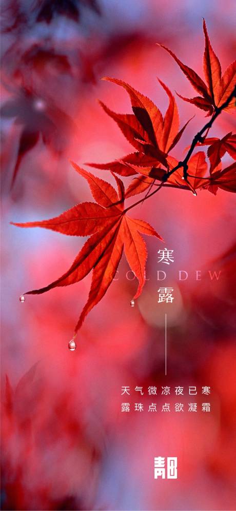 源文件下载【享设计】搜索编号：49940012558022136【寒露节气海报】