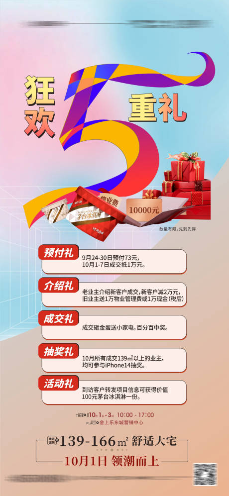 源文件下载【5重礼家电大抽奖活动iPhone海报】编号：94840012539729384
