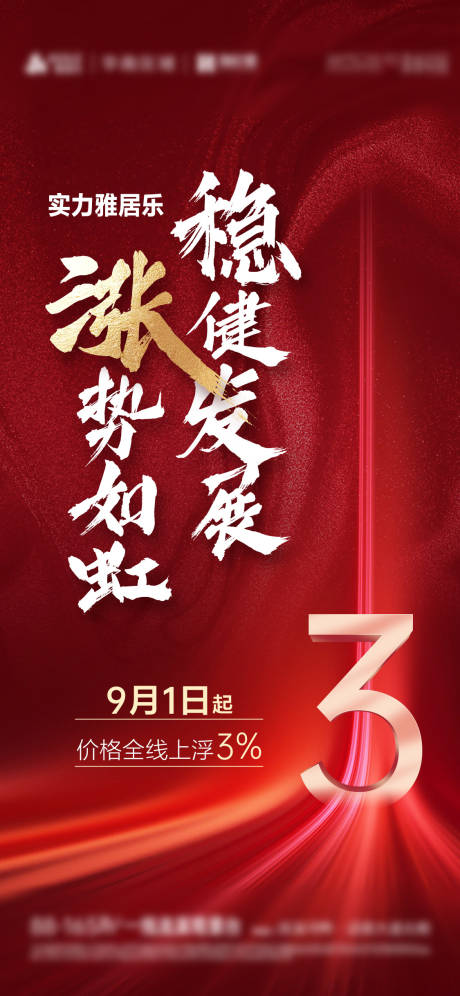 源文件下载【地产涨价海报】编号：41040012615335127
