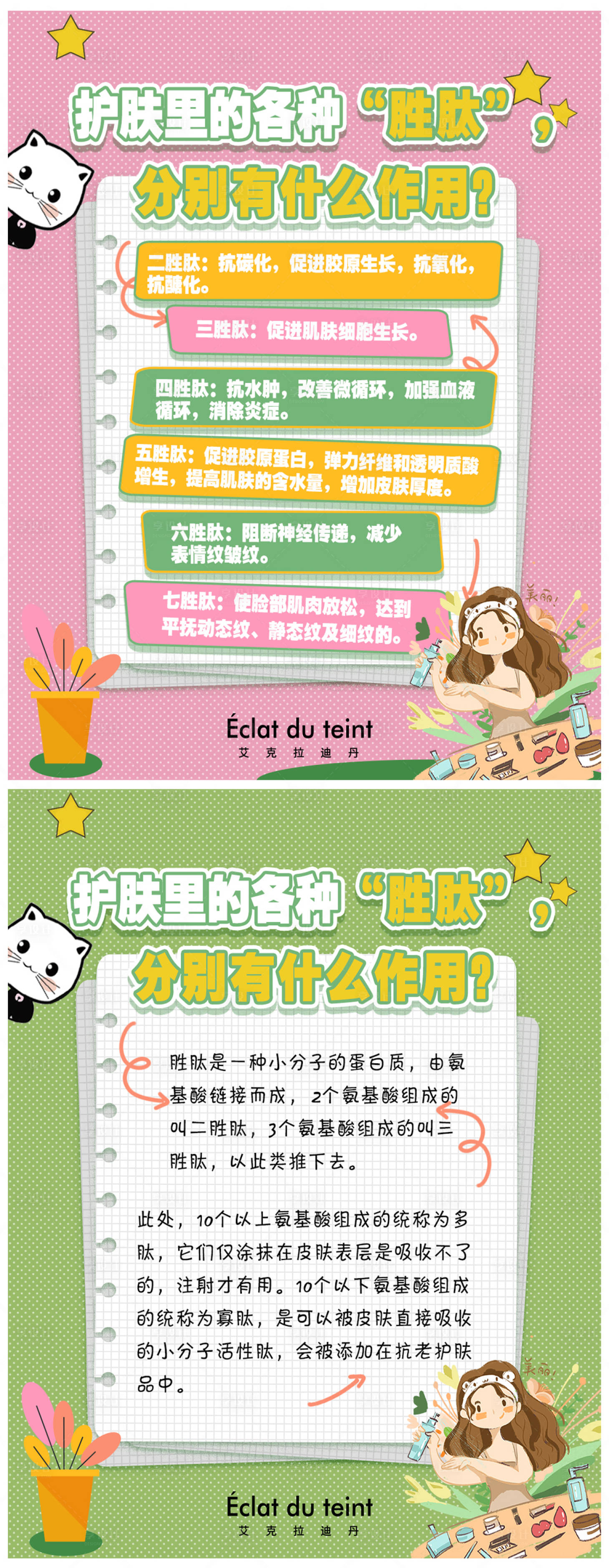 源文件下載【享設(shè)計(jì)】搜索編號：24100012772715519【皮膚護(hù)膚小知識分享海報(bào)】