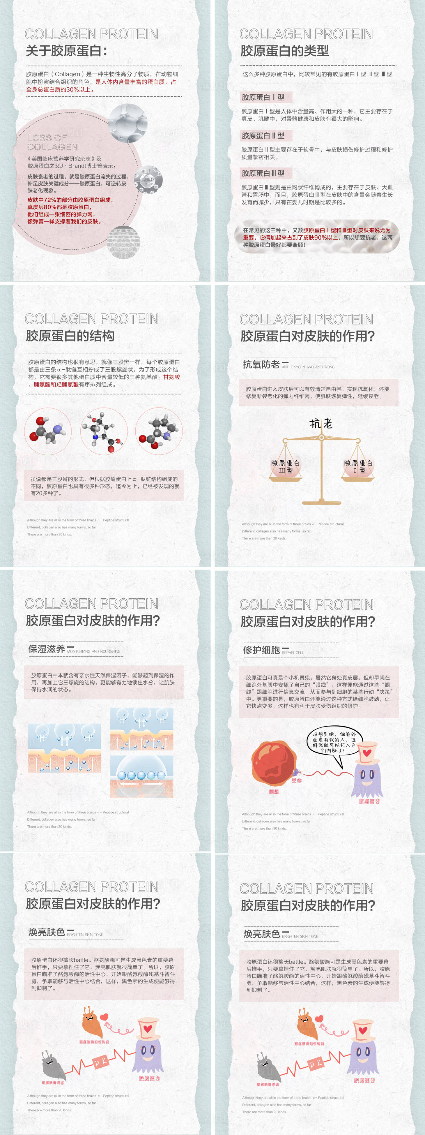 源文件下載【享設(shè)計】搜索編號：56930012712417014【膠原蛋白小常識分享海報】