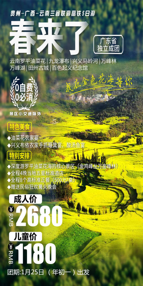 编号：20221011144041086【享设计】源文件下载-贵州春来了落叶海报