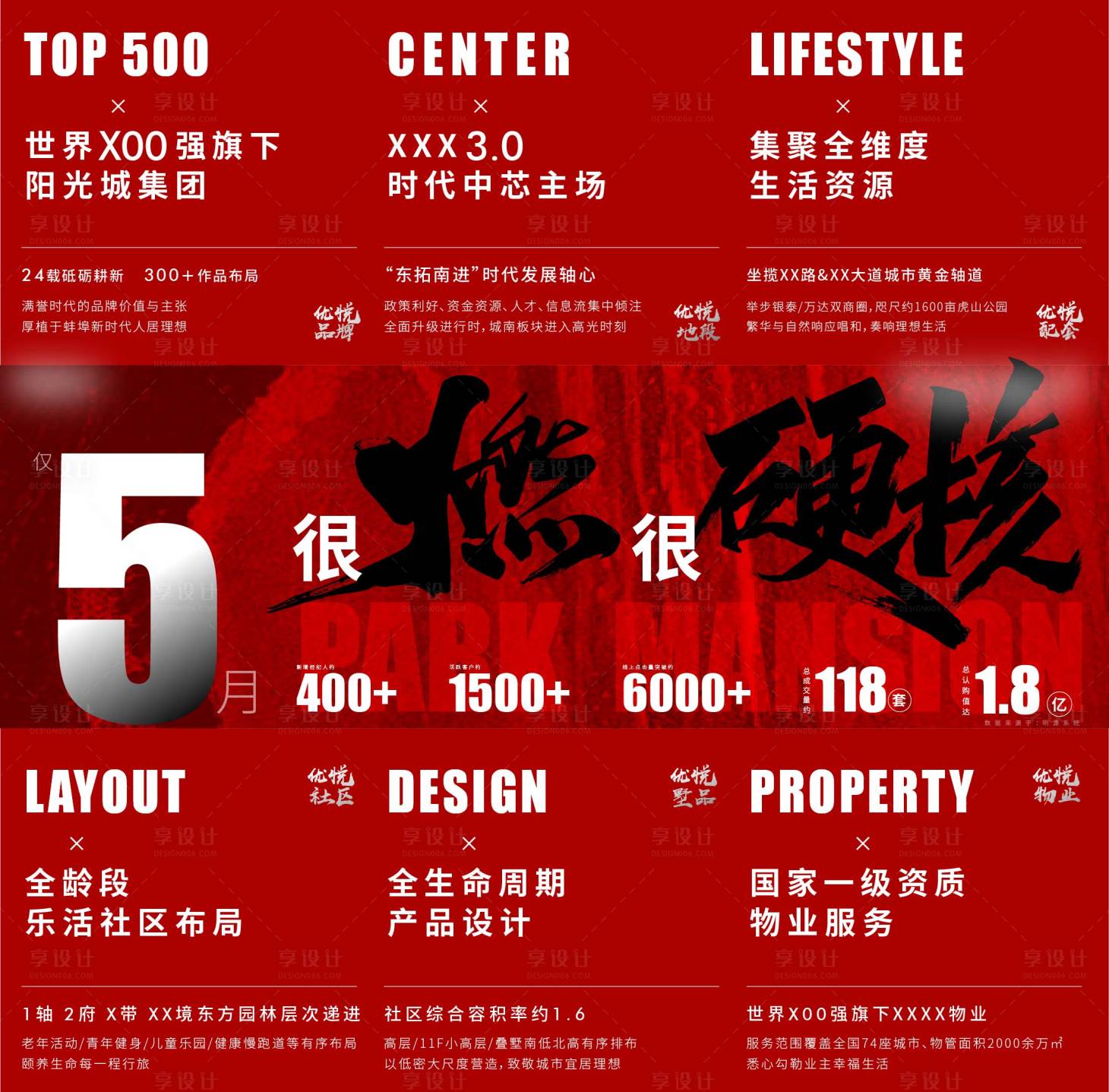 源文件下載【享設計】搜索編號：70640012821715900【地產三宮格】