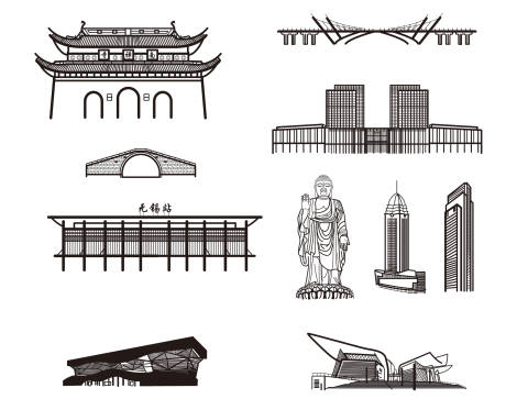 源文件下载【城市剪影】编号：23990012900746939
