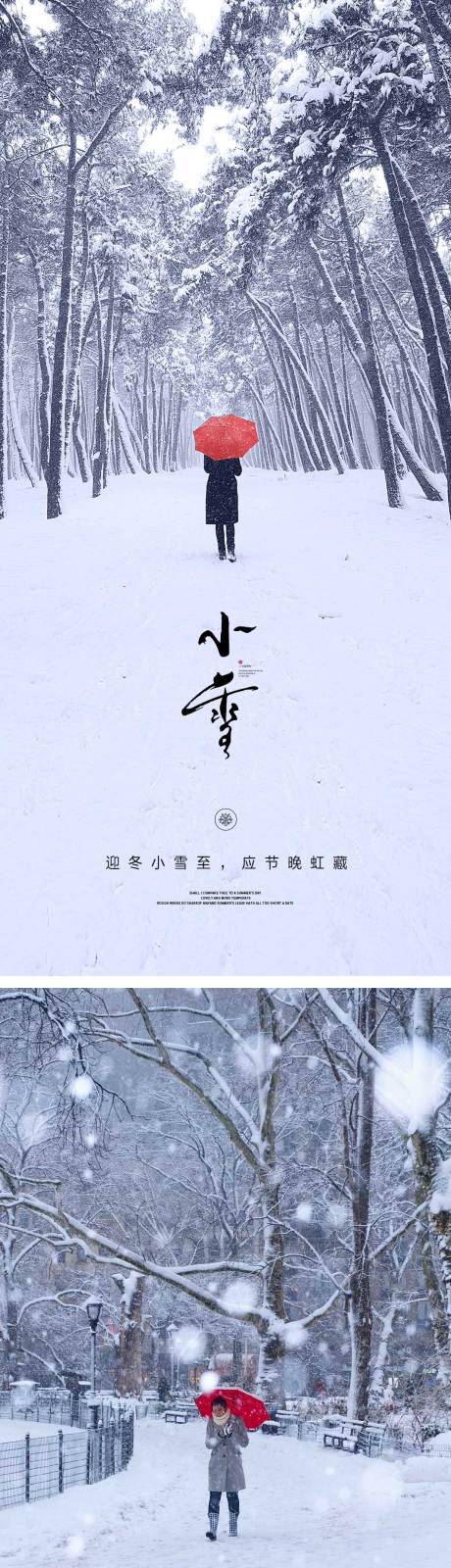 源文件下载【享设计】搜索编号：21920012993862985【小雪节气海报】