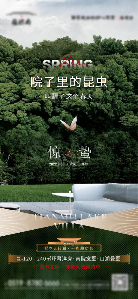 源文件下载【地产惊蛰节气海报】编号：36680012917293663
