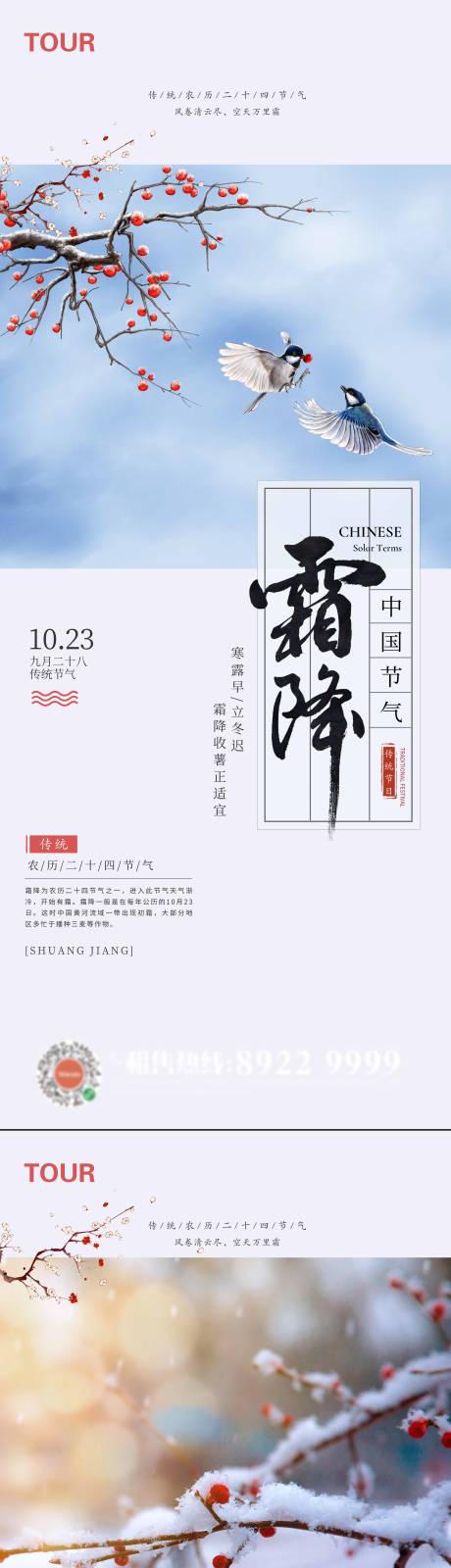 源文件下载【霜降节气海报】编号：20221012160728291