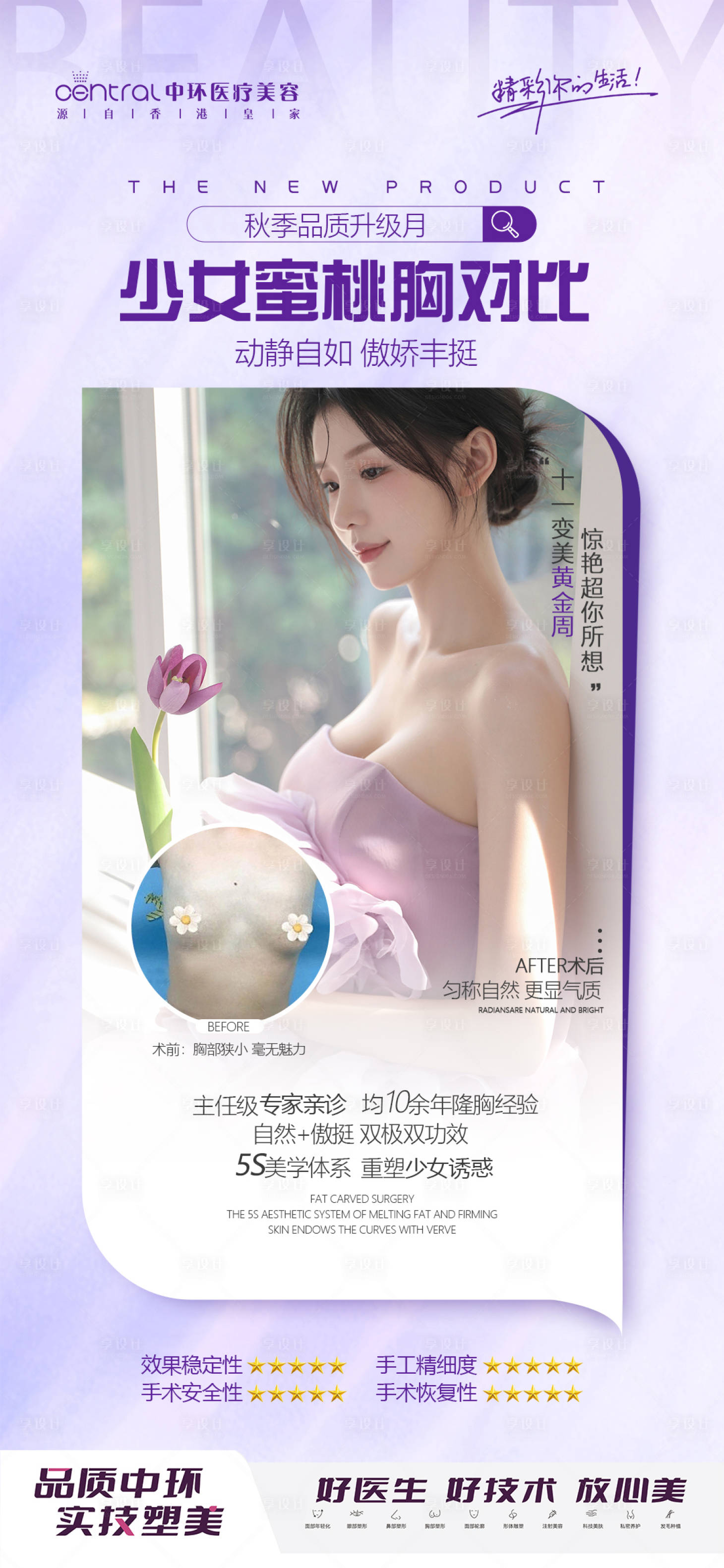 源文件下载【医美隆胸案例朋友圈海报】编号：21180012609035565