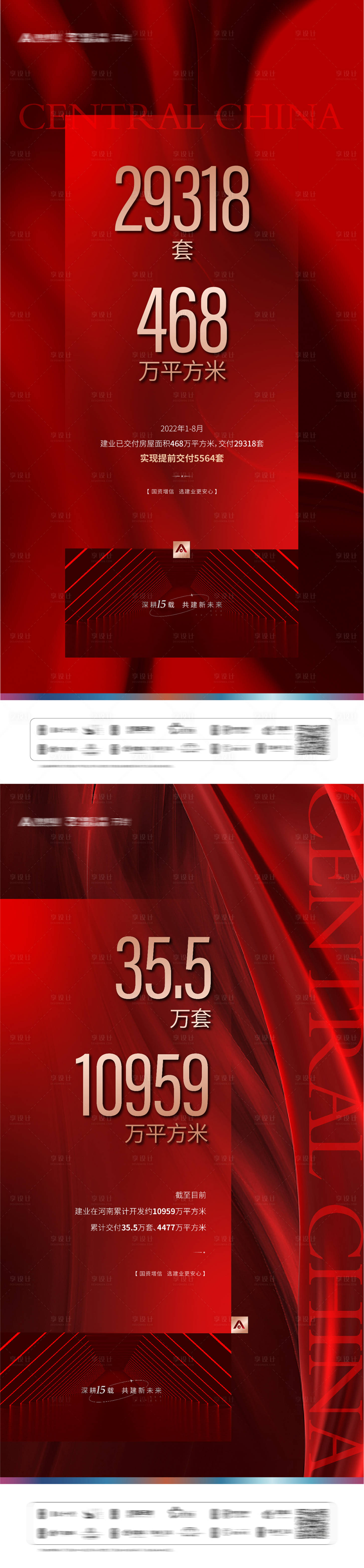 源文件下载【享设计】搜索编号：32520012595079031【地产红盘热销业绩海报】