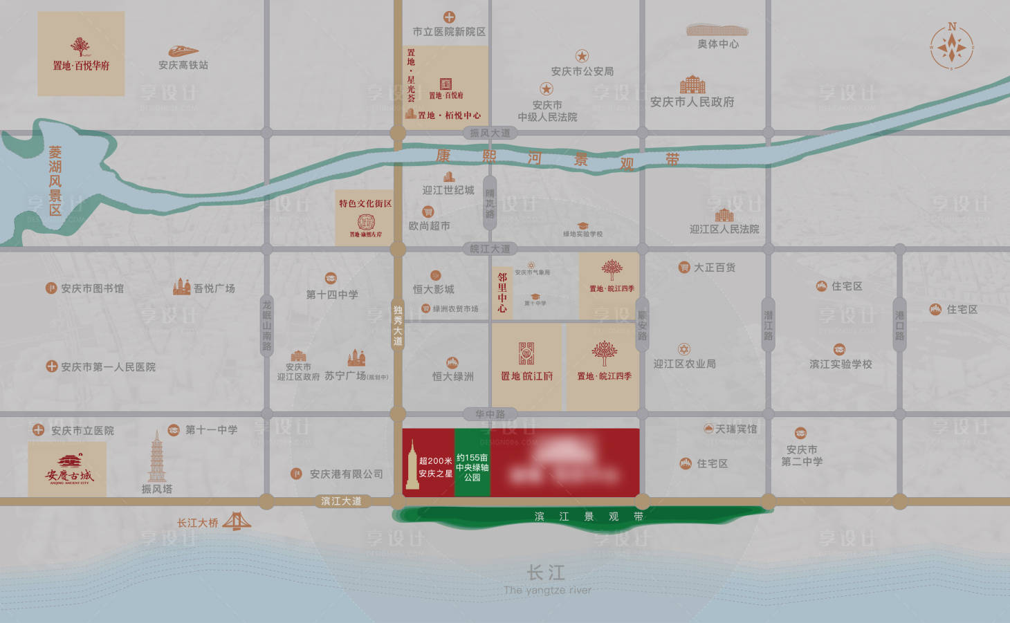 源文件下载【享设计】搜索编号：73760012879156320【区位图】