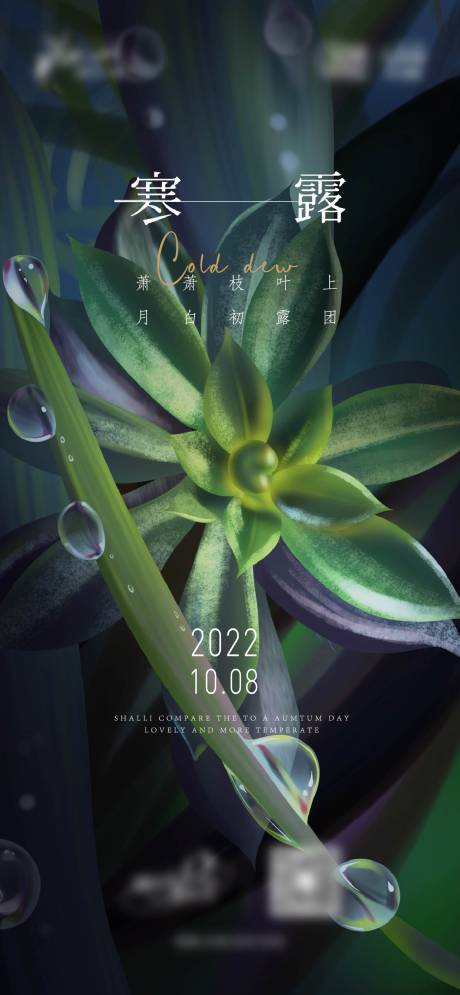 源文件下载【寒露节气海报】编号：17840012561914610