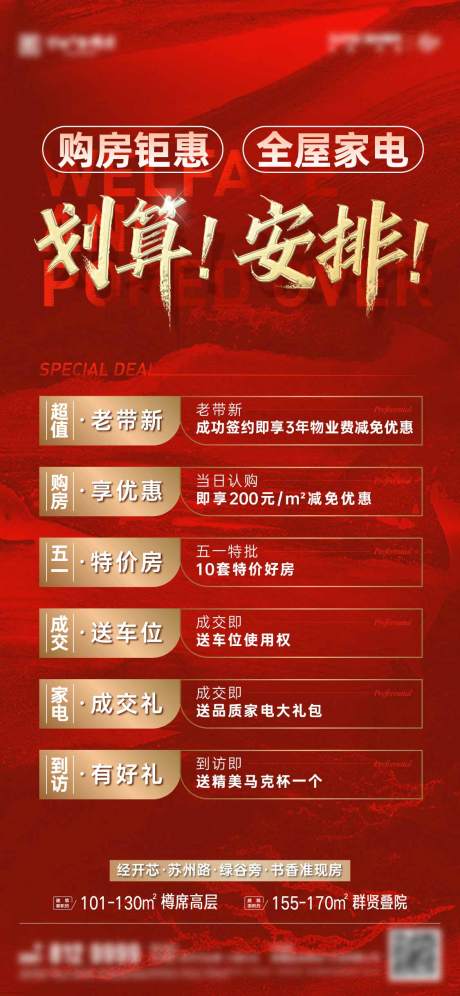 源文件下载【政策六重礼购房钜惠海报】编号：38850012790283984