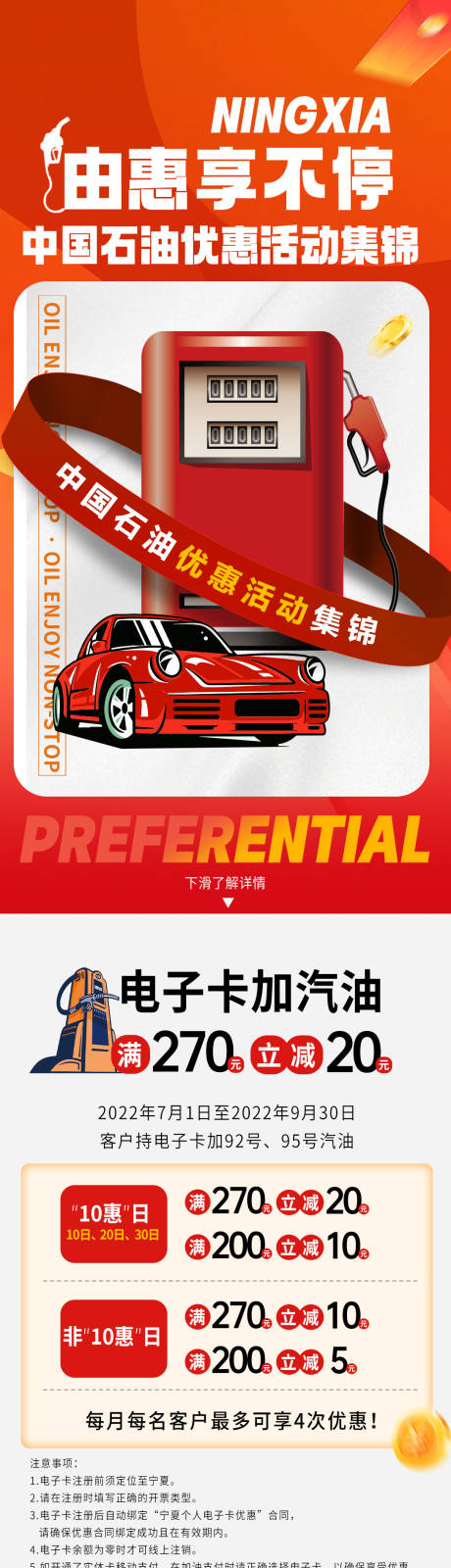 源文件下载【石油优惠长图】编号：48460012967923008