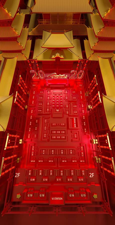源文件下载【C4D座位图】编号：14560012528742963