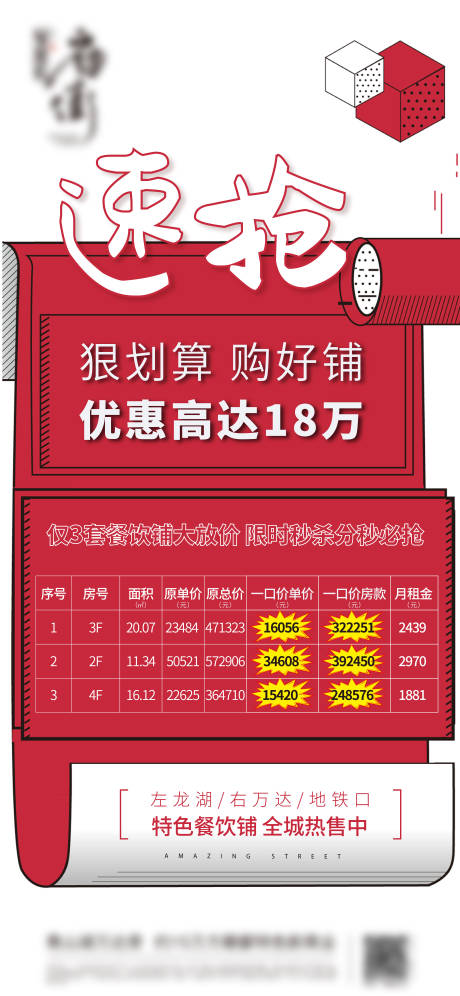 源文件下载【地产商铺特价房异形公寓喜庆海报】编号：58110012594021300