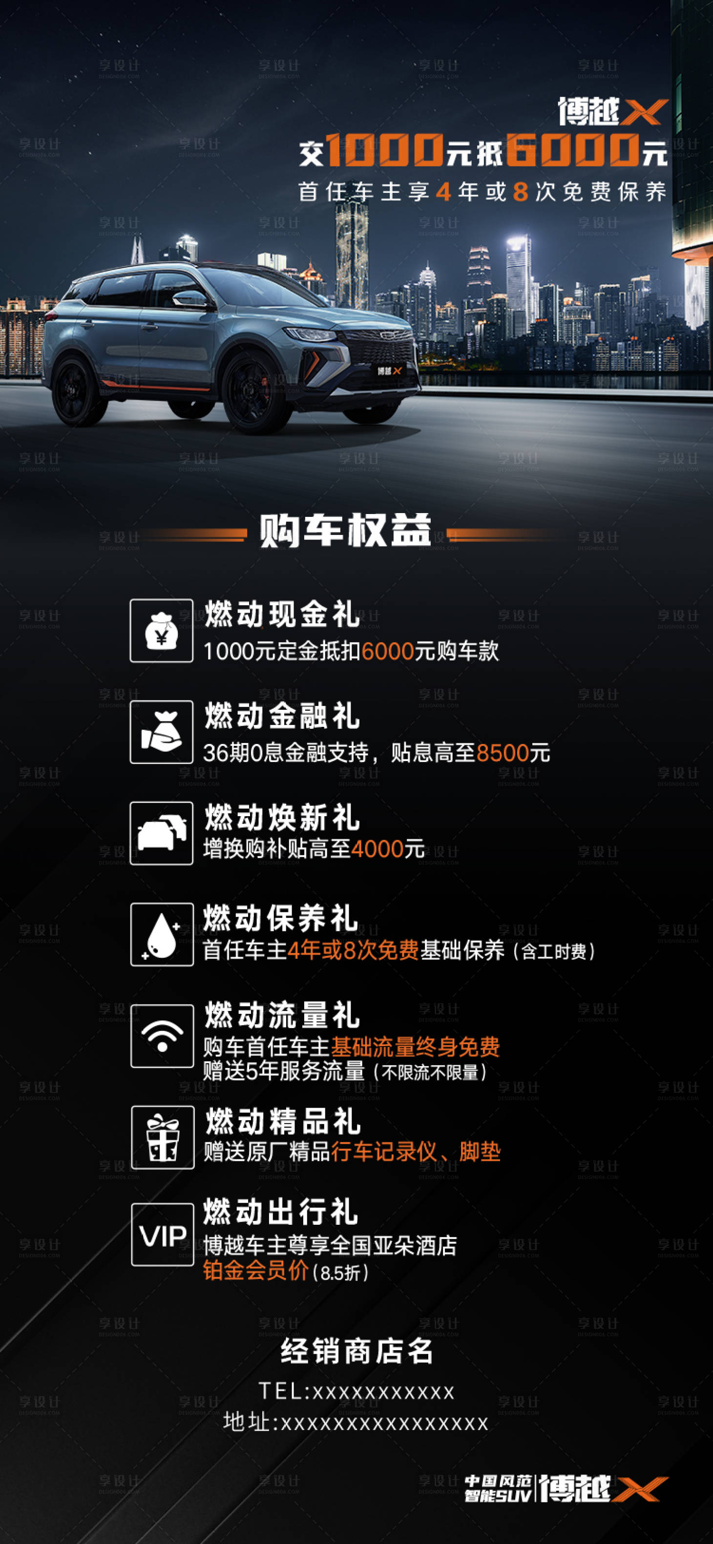 源文件下载【享设计】搜索编号：49120012952165299【汽车对比政策长图海报】